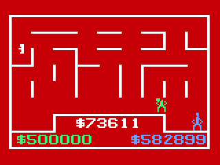 Take the Money and Run screenshot 4 for Odyssey 2